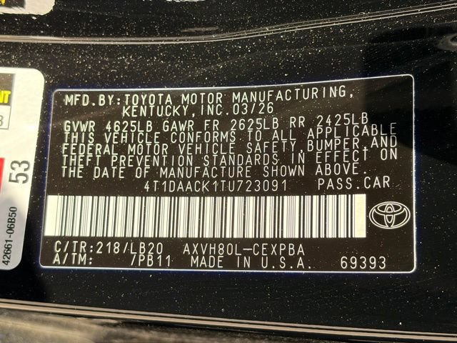 Used 2026 Toyota Camry XSE FWD image 33