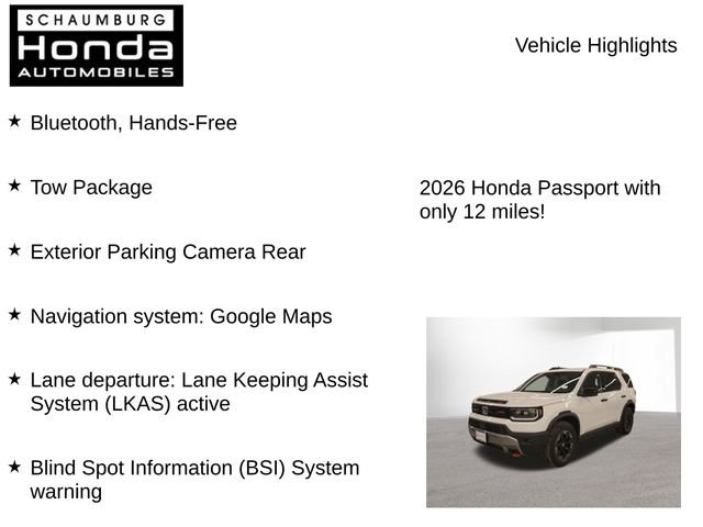 New 2026 Honda Passport TrailSport Elite image 7