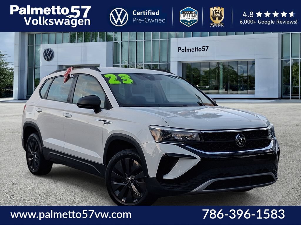 Certified 2023 Volkswagen Taos S w/ Driver Assistance Package