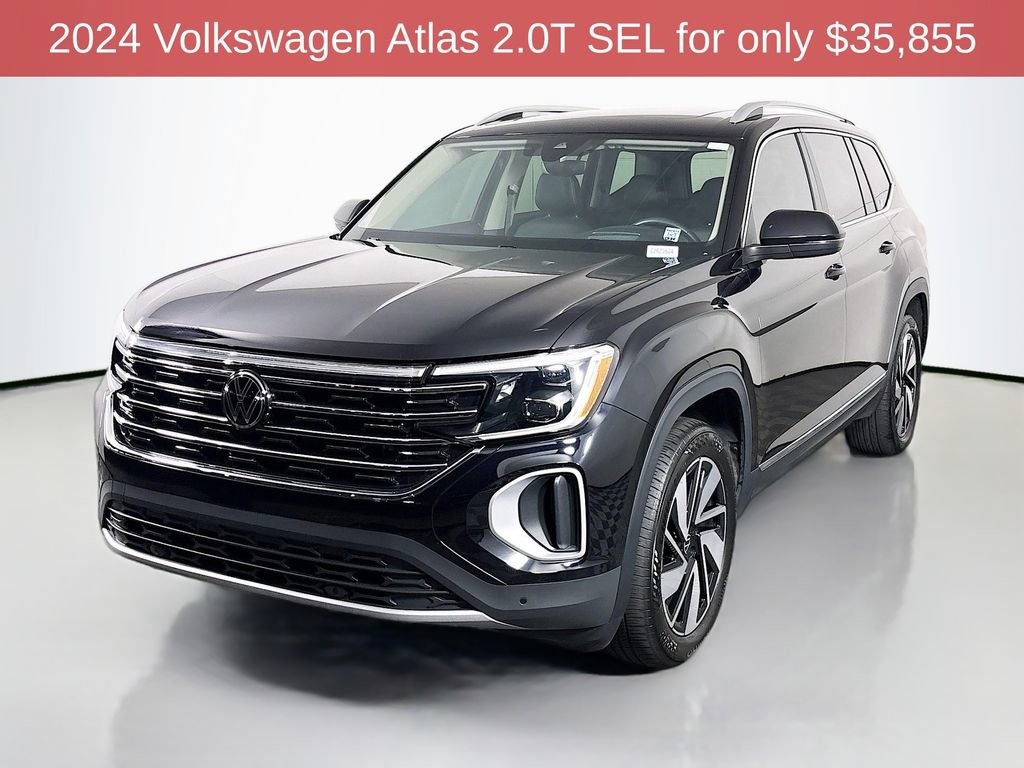 Used 2024 Volkswagen Atlas SEL AWD/4WD image 3