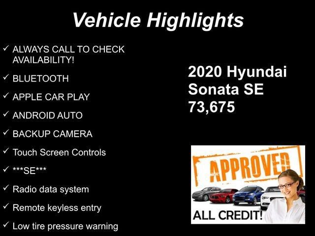 Used 2020 Hyundai Sonata SE w/ Cargo Package FWD image 10