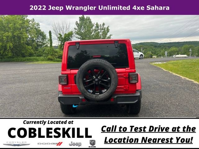 Used 2022 Jeep Wrangler Unlimited Sahara AWD/4WD image 5