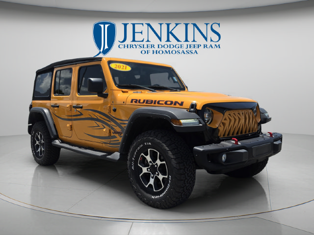 Used 2021 Jeep Wrangler Unlimited Rubicon AWD/4WD image 1