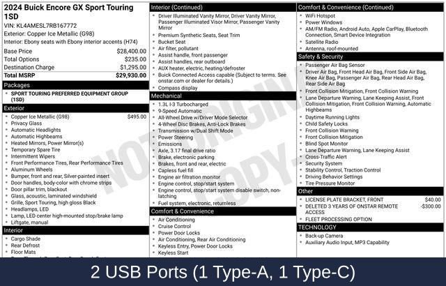 Used 2024 Buick Encore GX Sport Touring image 5