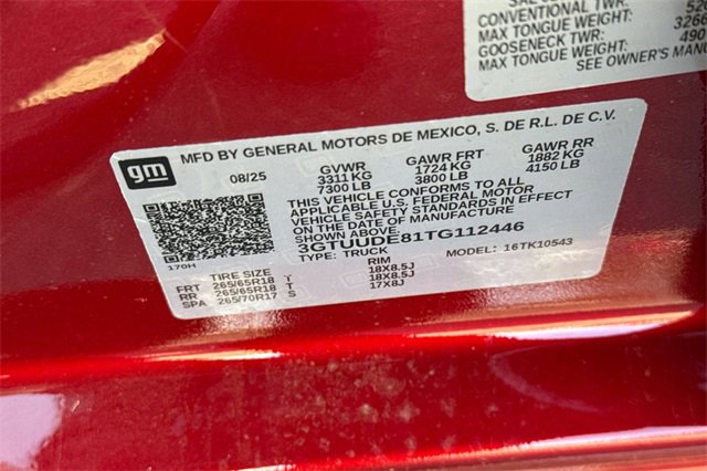 New 2026 GMC Sierra 1500 SLT w/ Max Trailering Package image 33