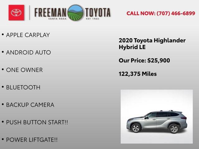 Used 2020 Toyota Highlander LE FWD image 5