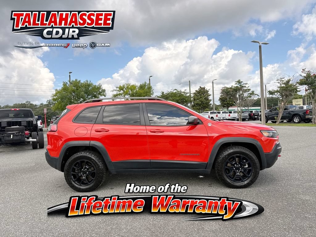 Used 2021 Jeep Cherokee Trailhawk w/ Sun, Sound & Nav Group AWD/4WD image 2