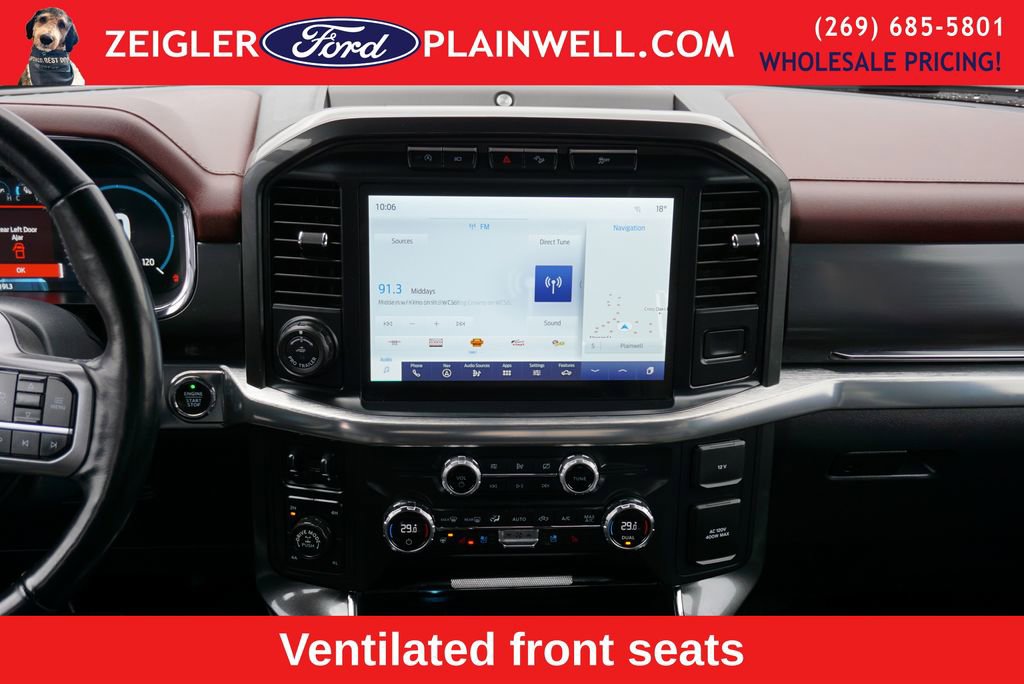 Used 2021 Ford F150 Lariat w/ Equipment Group 502A High image 18