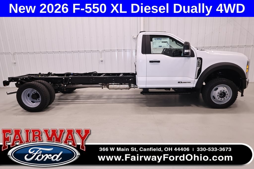 New 2026 Ford F550 4x4 Regular Cab Super Duty