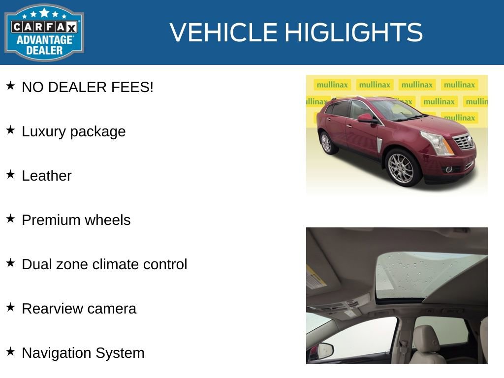 Used 2014 Cadillac SRX Performance w/ Driver Awareness Package image 11