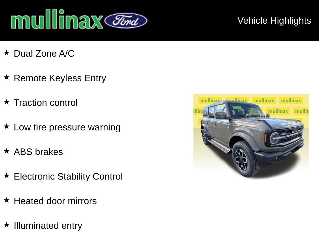 New 2026 Ford Bronco Outer Banks AWD/4WD image 15
