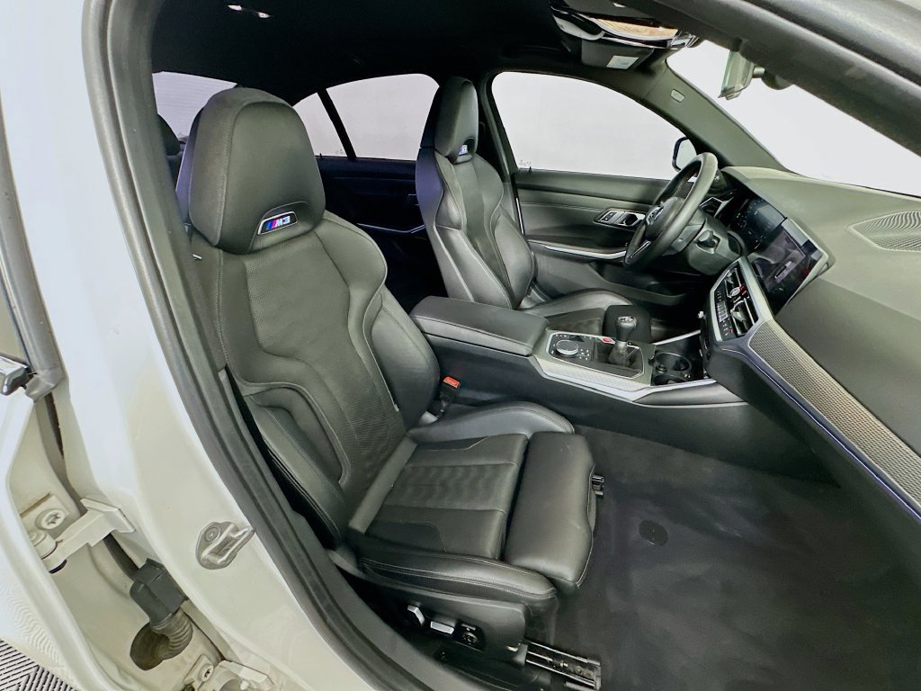 Used 2021 BMW M3 w/ Parking Assistance Package RWD image 28