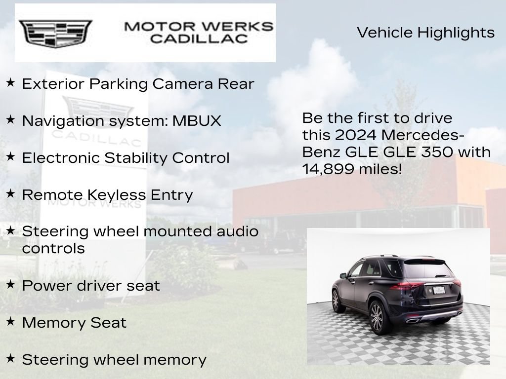 Used 2024 Mercedes-Benz GLE 350 4MATIC w/ Winter Package image 13