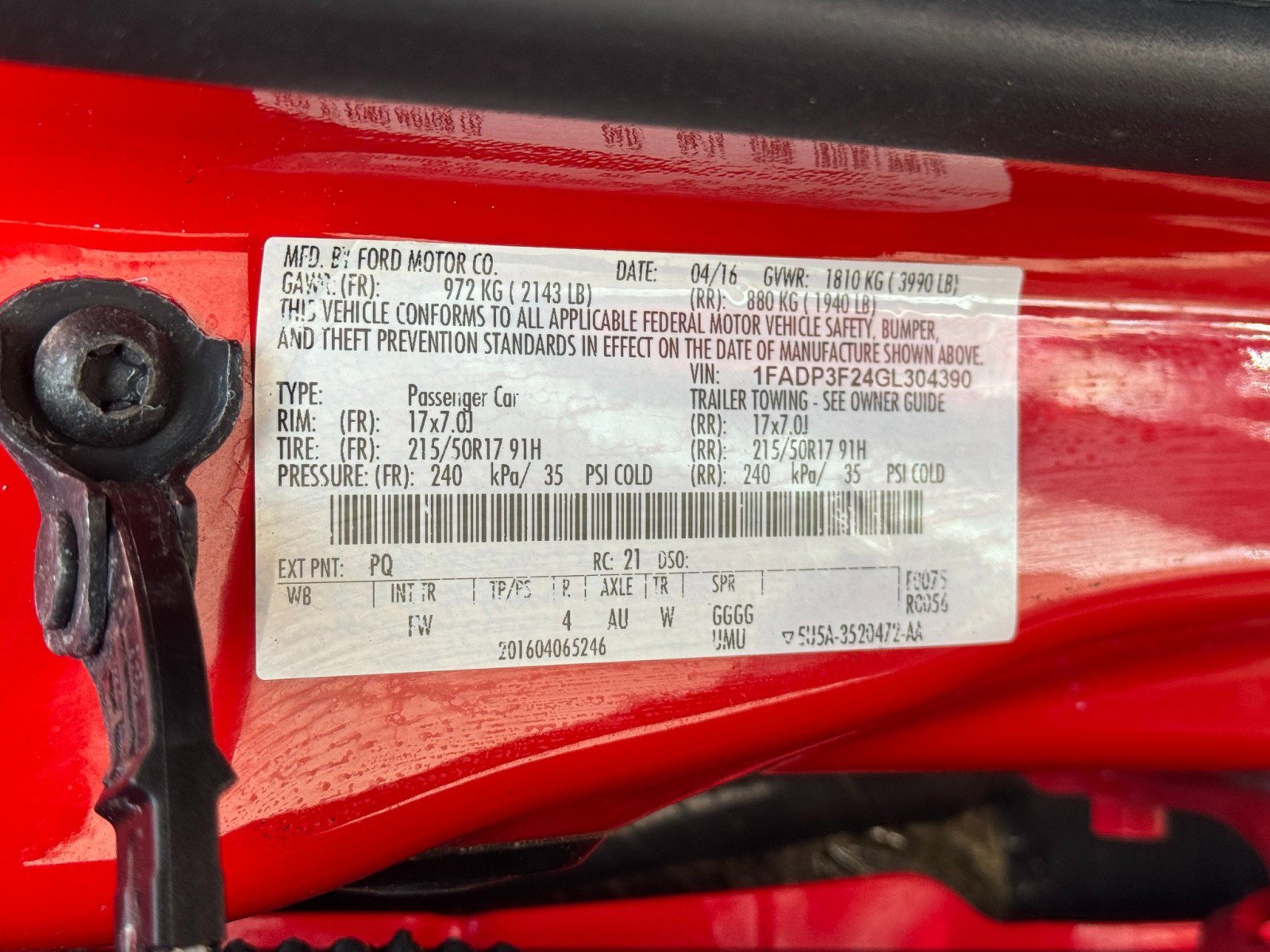 Used 2016 Ford Focus SE w/ Equipment Group 201A FWD image 38