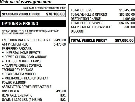 Certified 2024 GMC Sierra 2500 AT4 w/ AT4 Premium Plus Package image 2