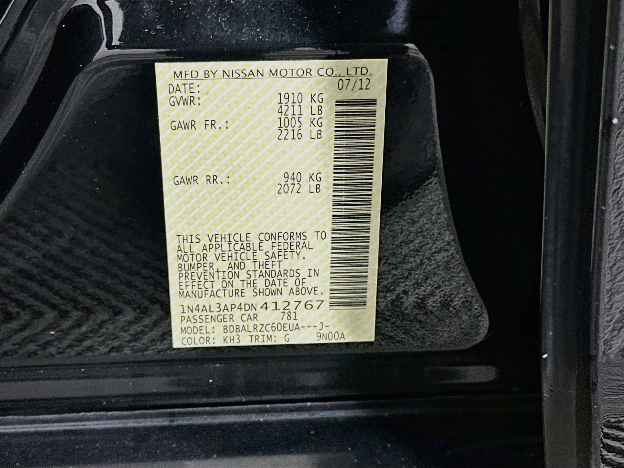 Used 2013 Nissan Altima 2.5 S FWD image 12