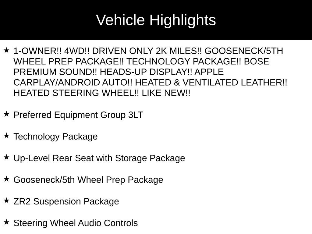 Used 2026 Chevrolet Silverado 2500 ZR2 AWD/4WD image 42