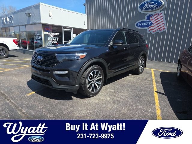 Used 2022 Ford Explorer ST-Line w/ Class IV Trailer Tow Package AWD/4WD image 1