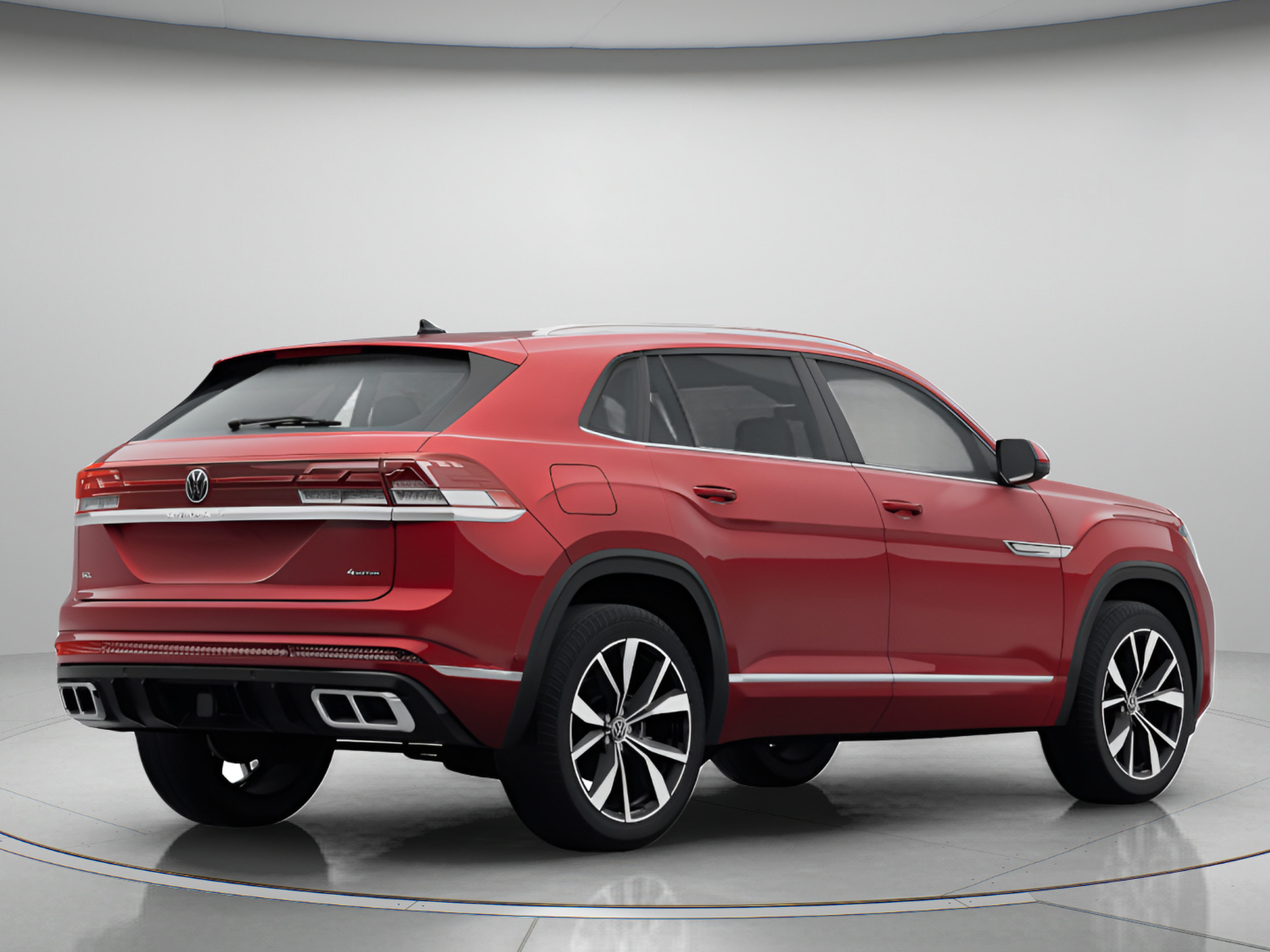 Used 2024 Volkswagen Atlas Cross Sport SE w/ Black Wheel Package FWD image 3