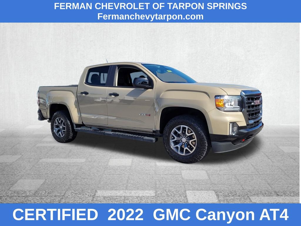 Certified 2022 GMC Canyon AT4 w/ Trailering Package image 1