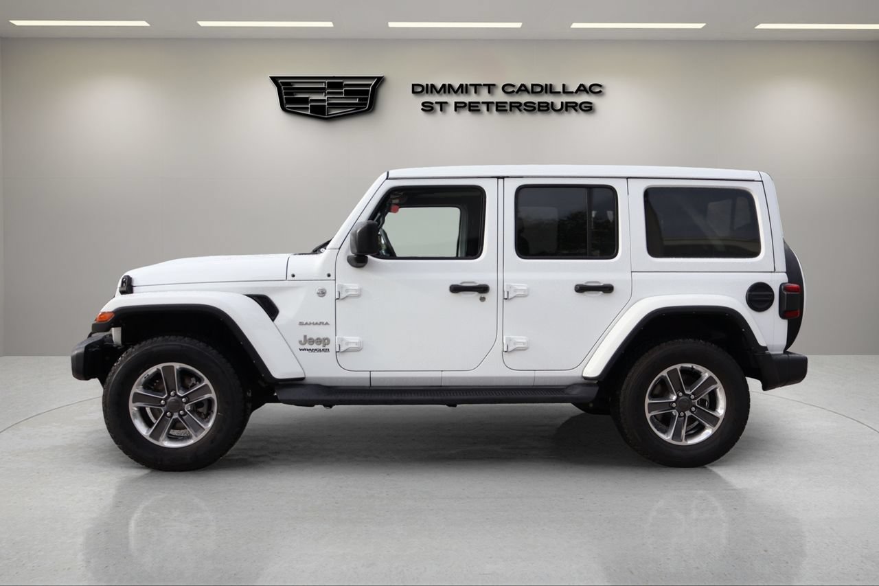 Used 2021 Jeep Wrangler Unlimited Sahara AWD/4WD image 2