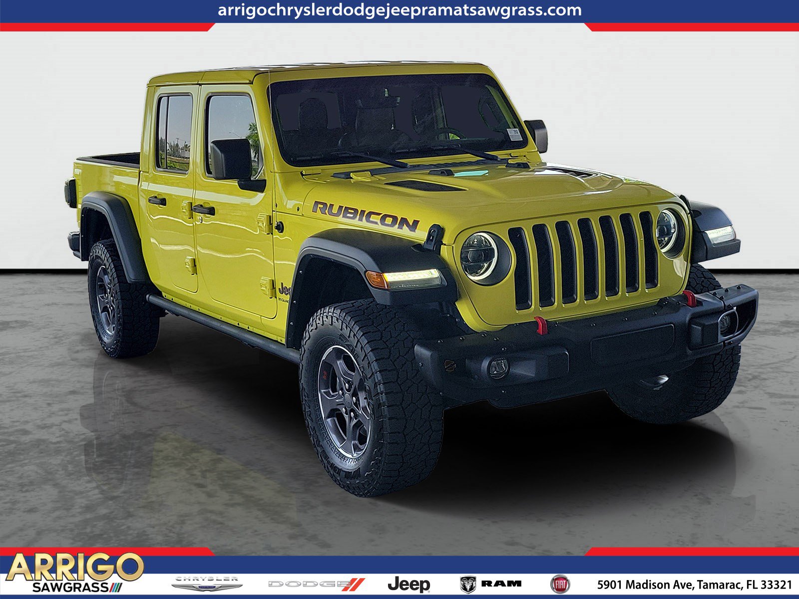 Used 2023 Jeep Gladiator Rubicon w/ LED Lighting Group AWD/4WD image 1