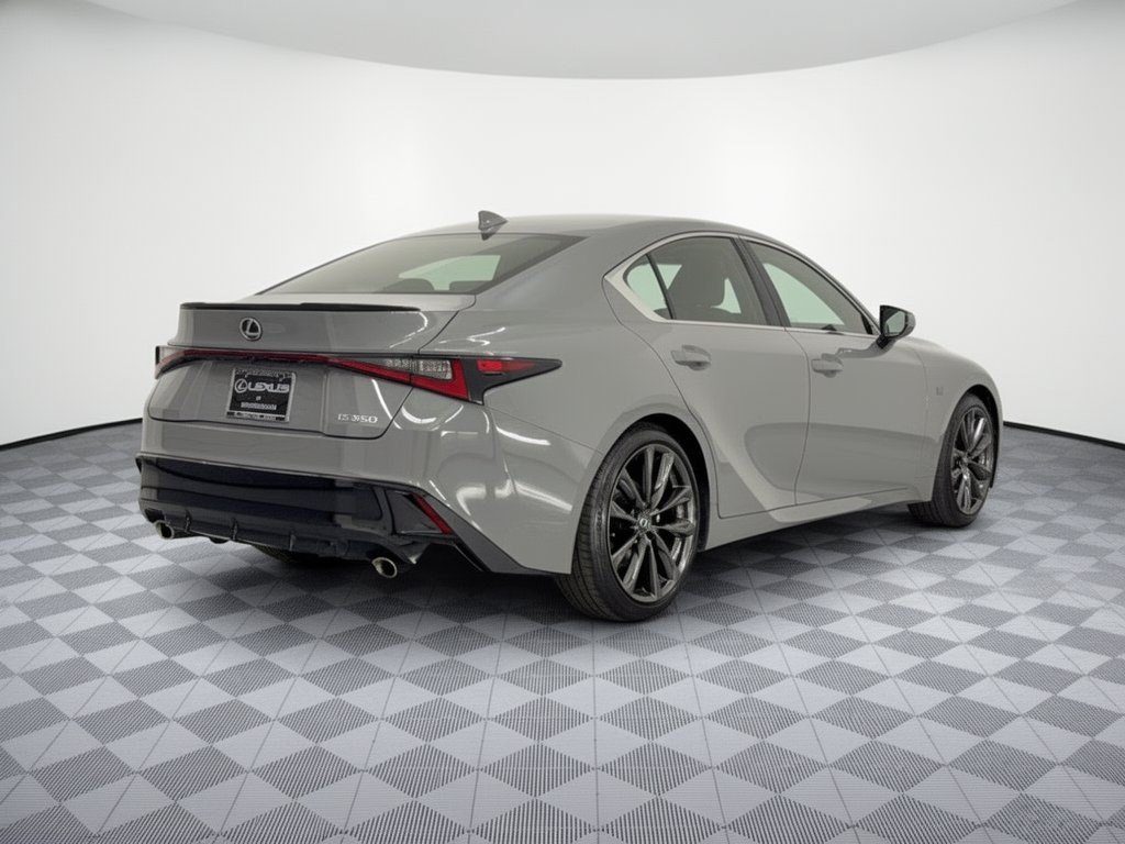 Certified 2025 Lexus IS 350 F Sport w/ Accessory Package RWD image 9