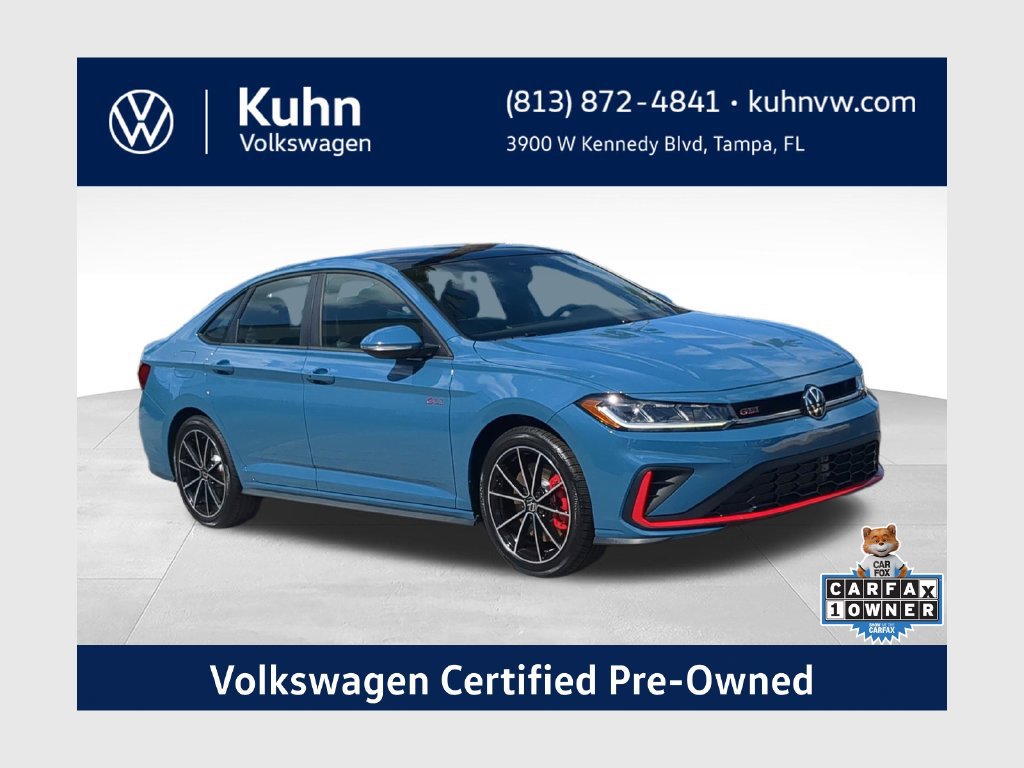 Certified 2025 Volkswagen Jetta GLI Autobahn