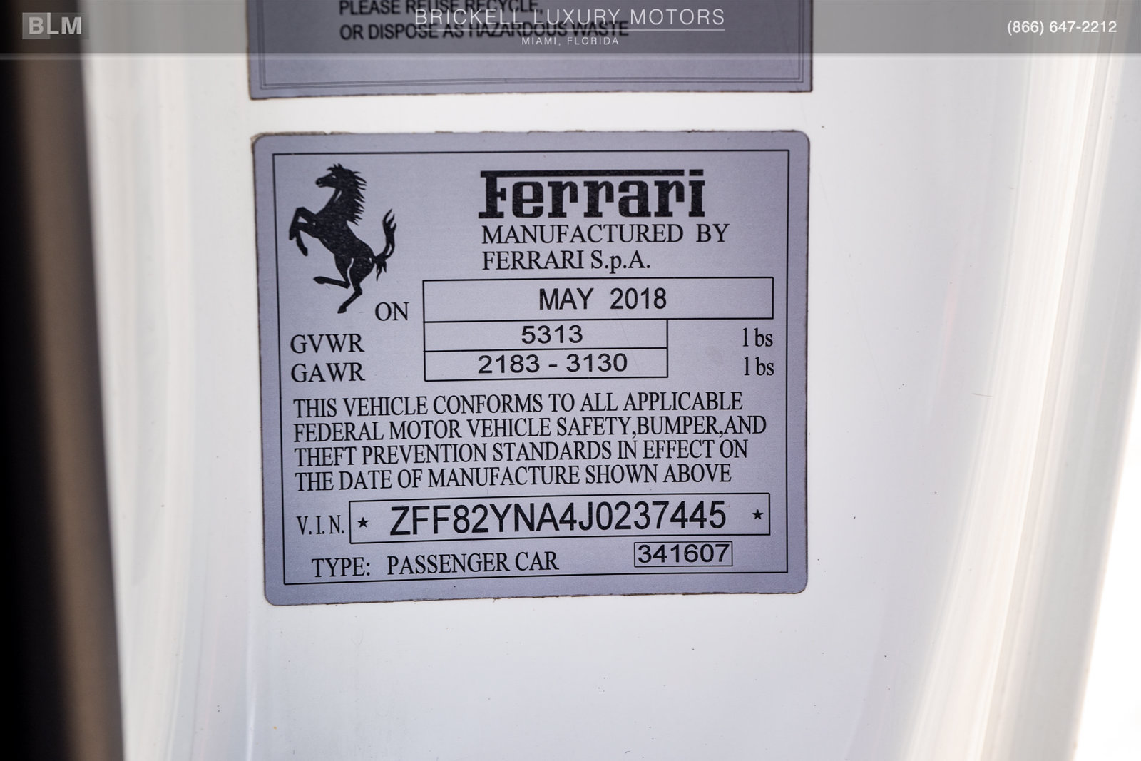 Used 2018 Ferrari GTC4Lusso T RWD image 46