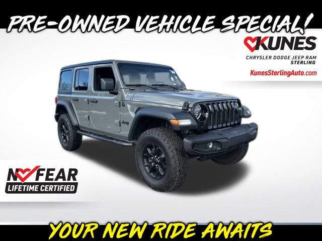 Certified 2020 Jeep Wrangler Unlimited Sport