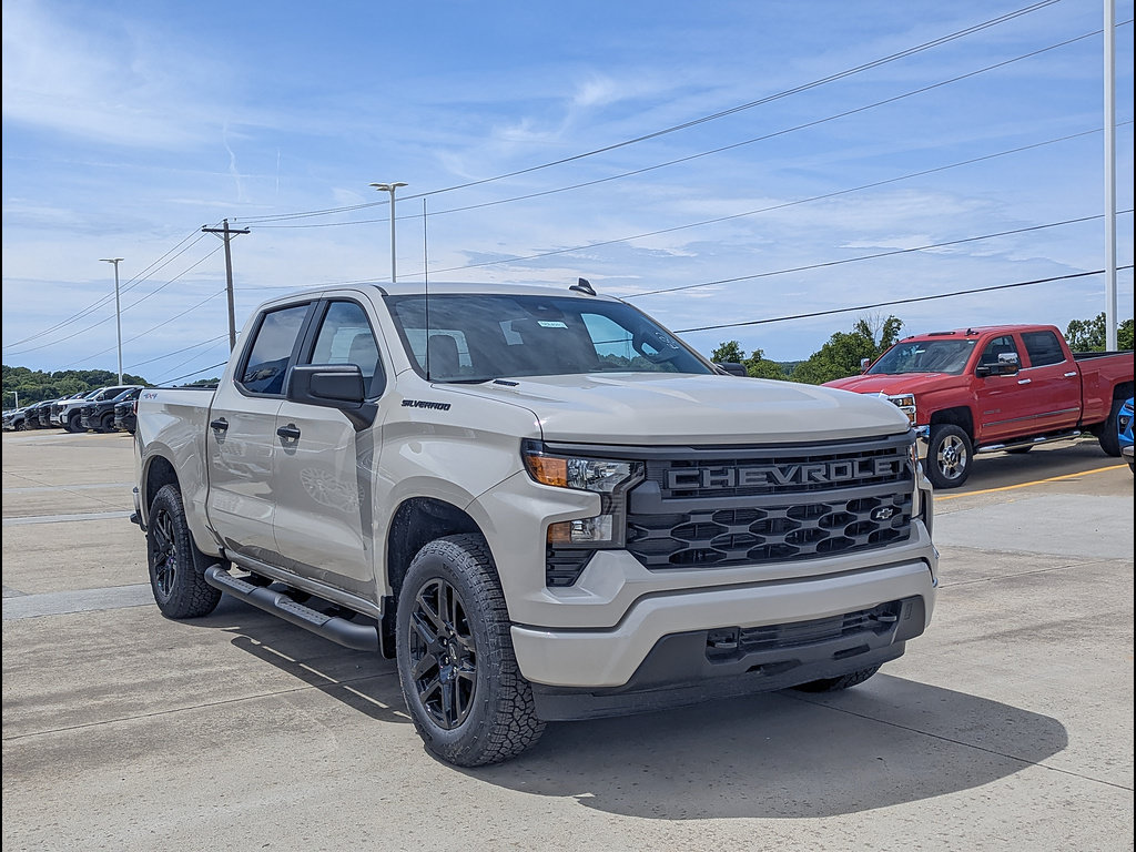 New 2026 Chevrolet Silverado 1500 Custom w/ Turbomax Blackout Package AWD/4WD image 6