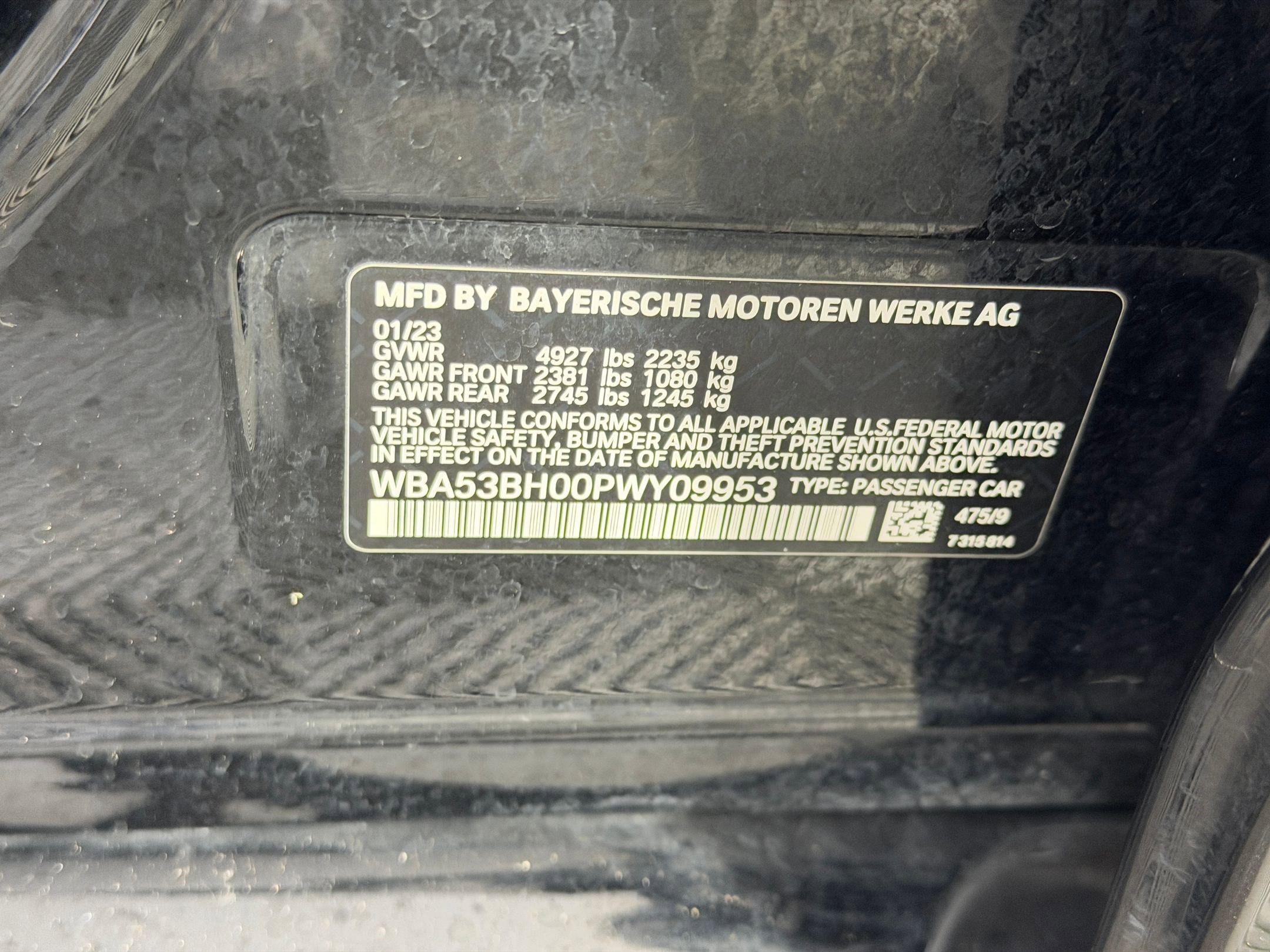 Certified 2023 BMW 530i w/ M Sport Package RWD image 20