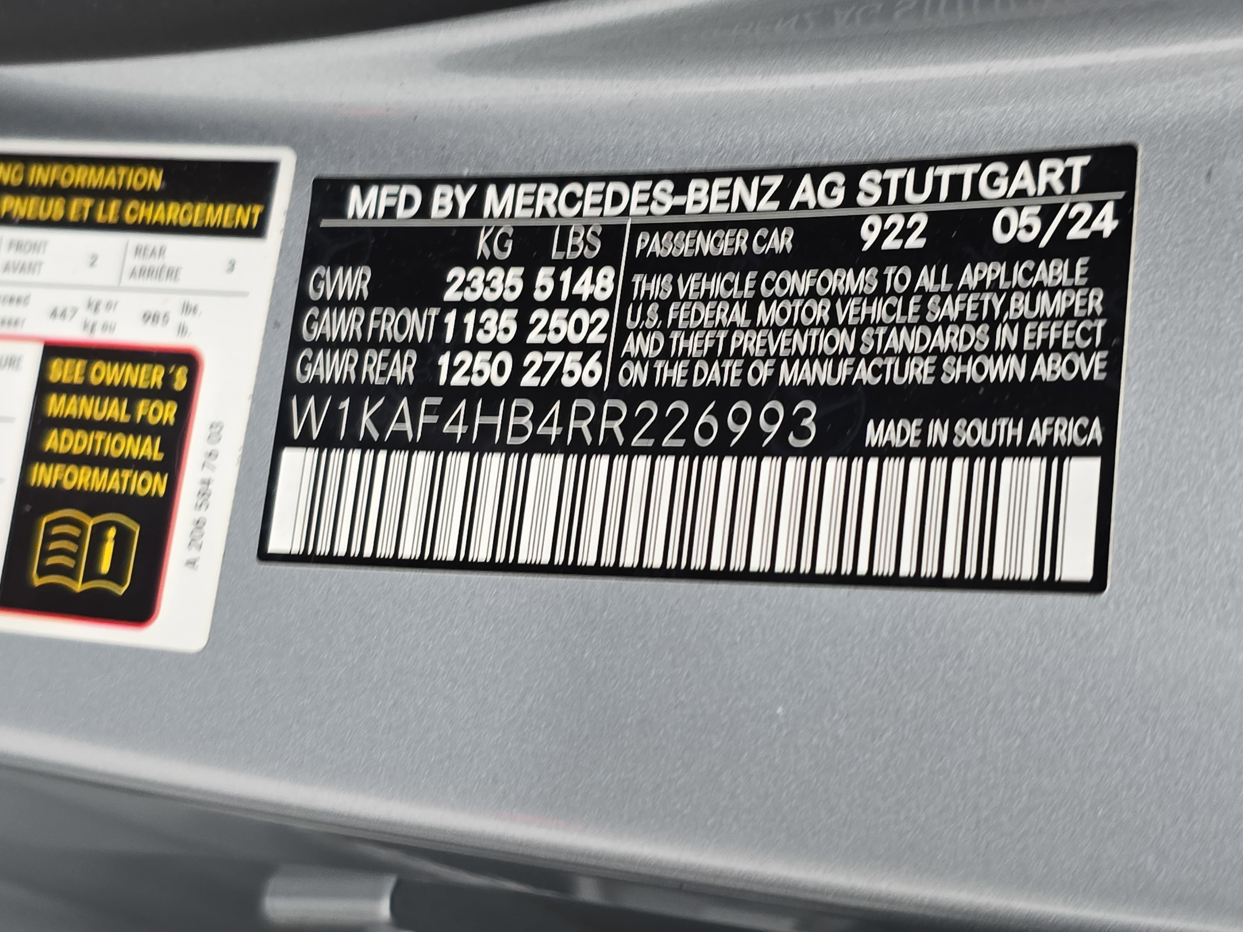 Certified 2024 Mercedes-Benz C 300 4MATIC Sedan image 34