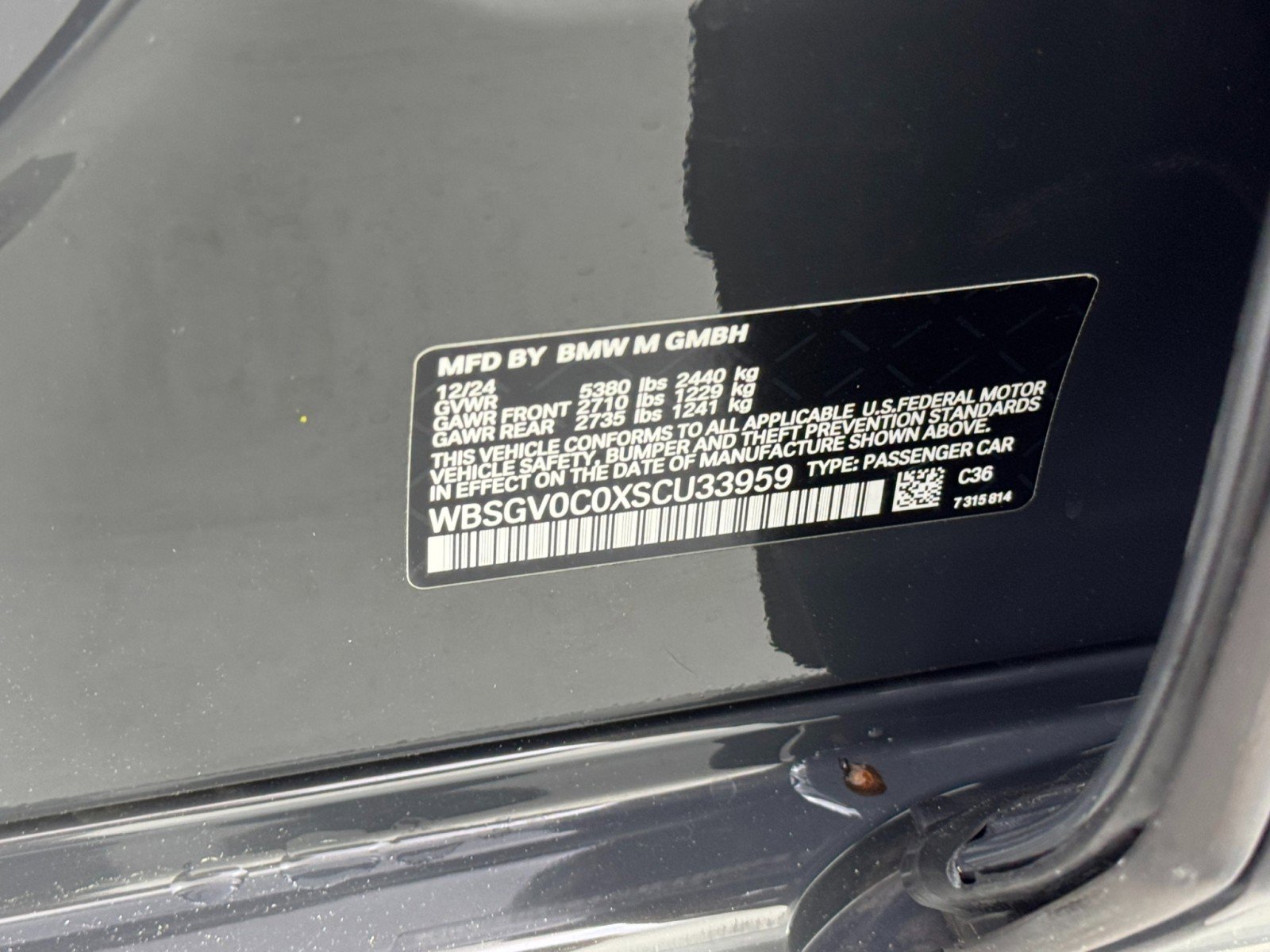 Used 2025 BMW M8 Competition w/ M Carbon Exterior Package AWD/4WD image 50