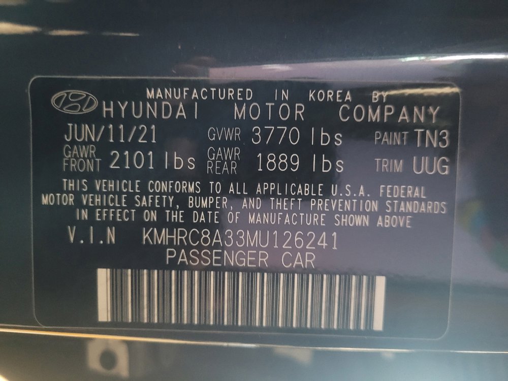 Used 2021 Hyundai Venue w/ Cargo Package FWD image 33