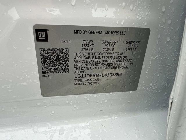 Used 2020 Chevrolet Sonic LT w/ Convenience Package image 32