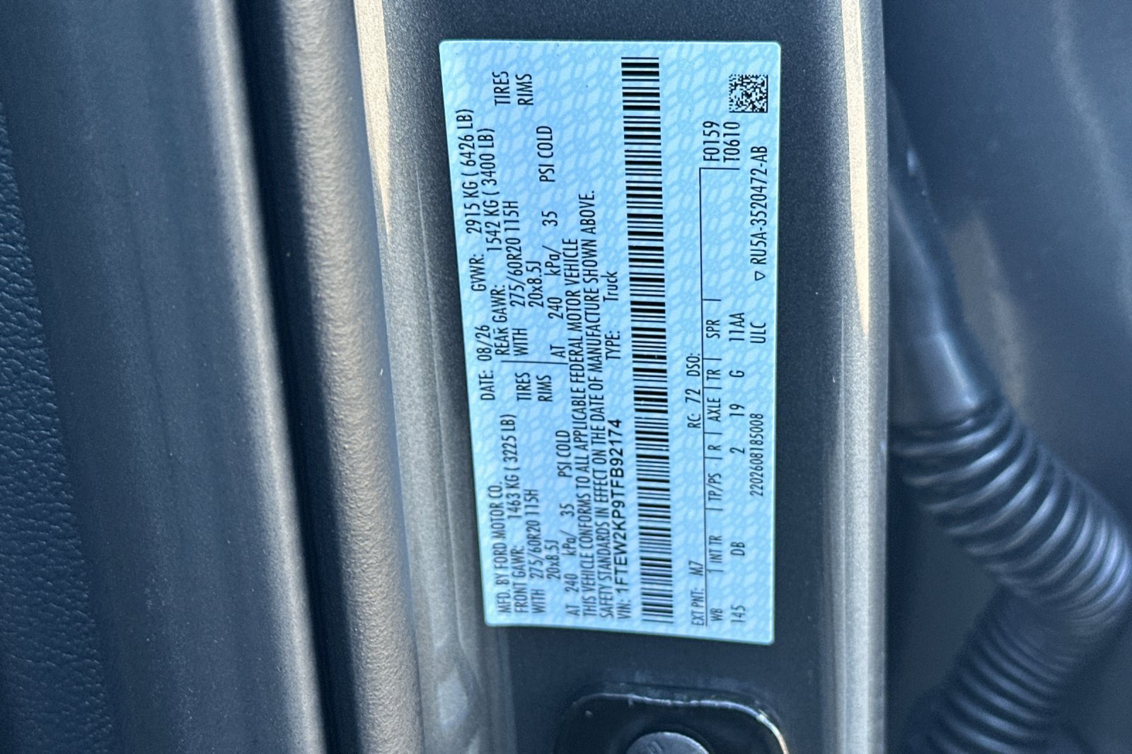 New 2026 Ford F150 STX w/ Equipment Group 200A RWD image 25