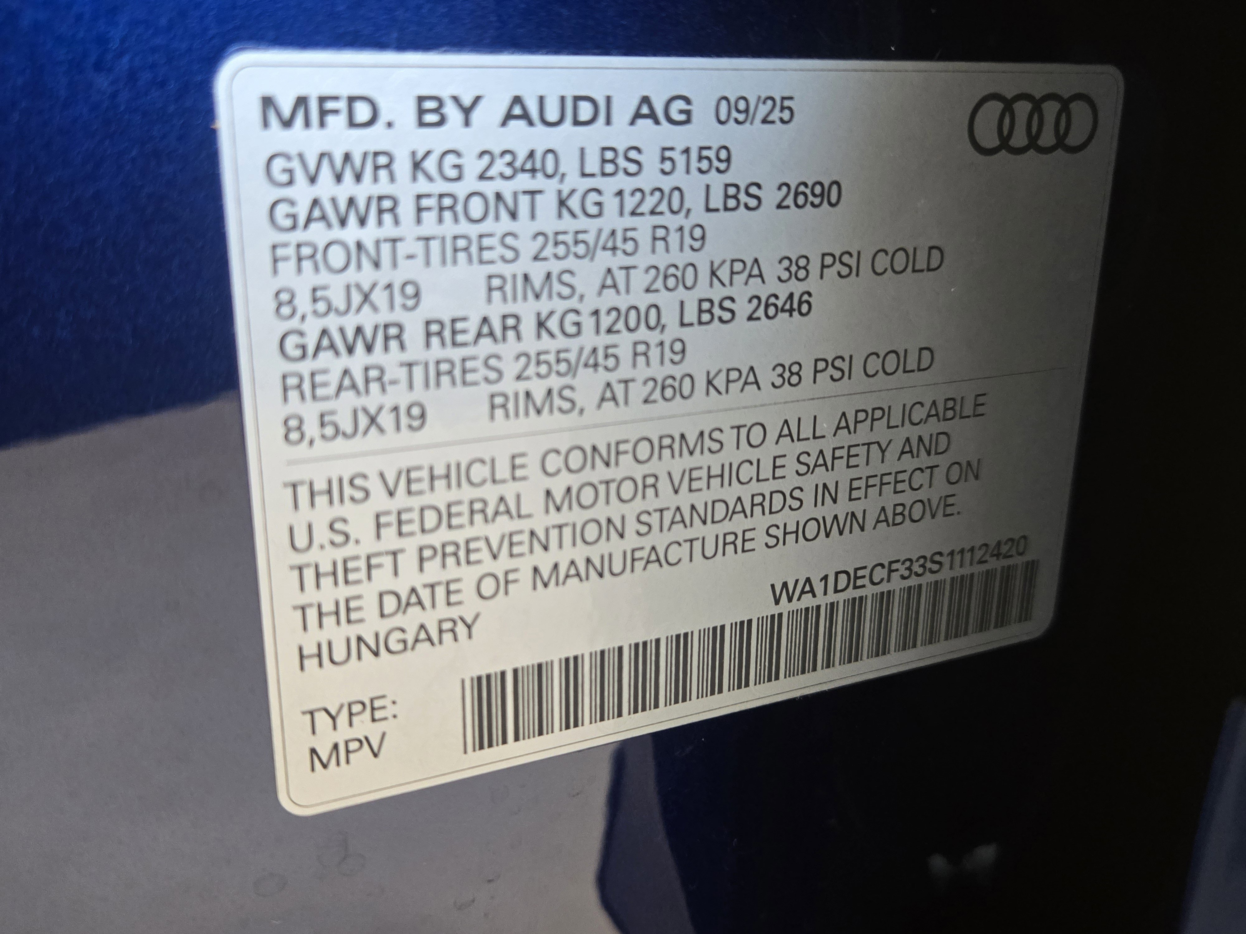 New 2025 Audi Q3 2.0T Premium image 29