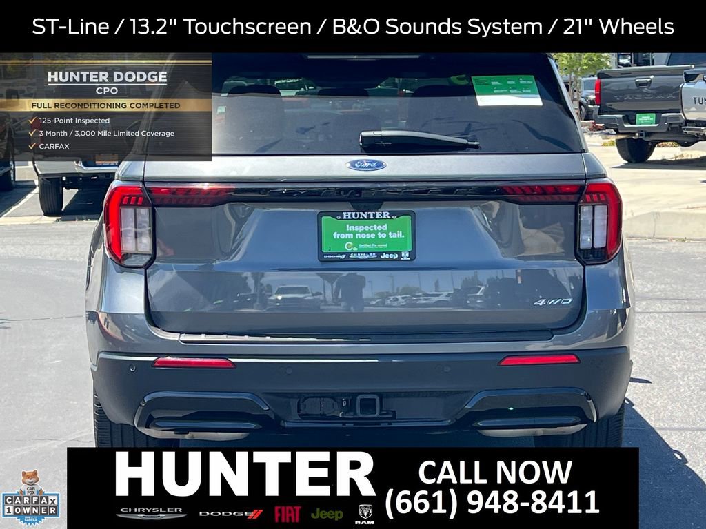 Used 2025 Ford Explorer ST-Line w/ ST-Line Street Pack AWD/4WD image 6