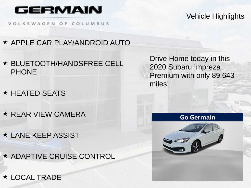 Used 2020 Subaru Impreza 2.0i Premium AWD/4WD image 5