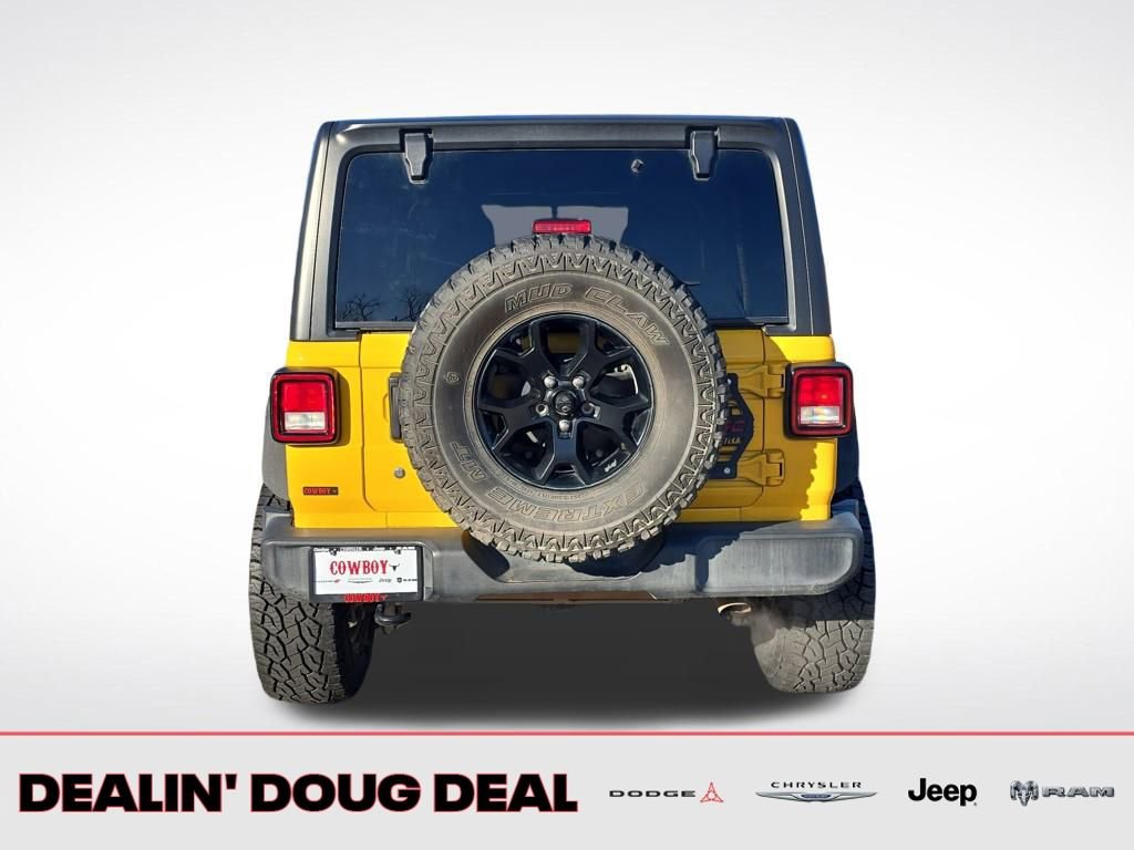 Used 2021 Jeep Wrangler Unlimited Willys image 5