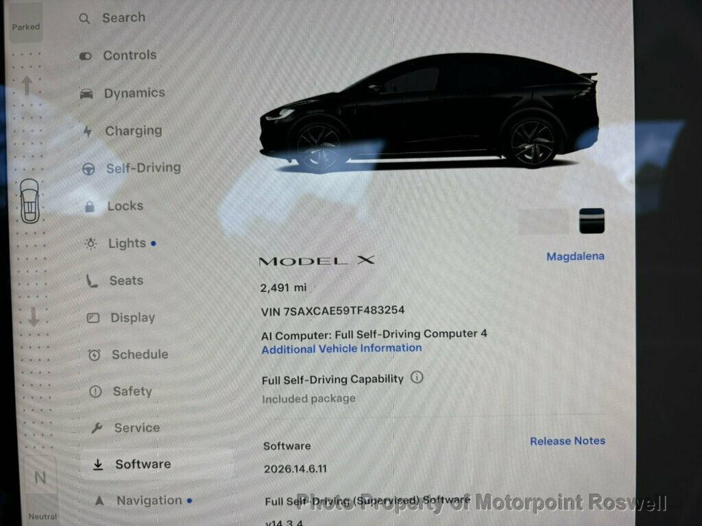 Used 2026 Tesla Model X AWD/4WD image 20