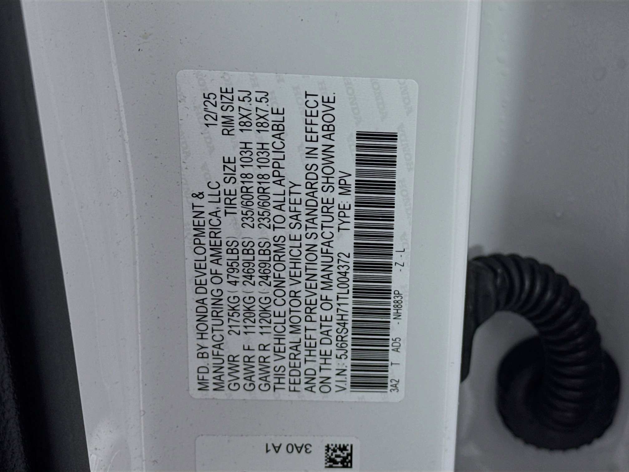 Certified 2026 Honda CR-V EX-L image 32