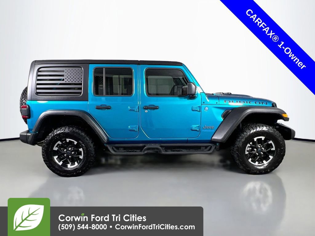 Used 2024 Jeep Wrangler Unlimited Rubicon 4xe w/ Technology Group image 17