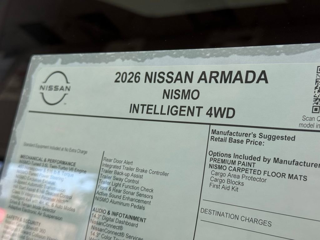 New 2026 Nissan Armada NISMO image 26