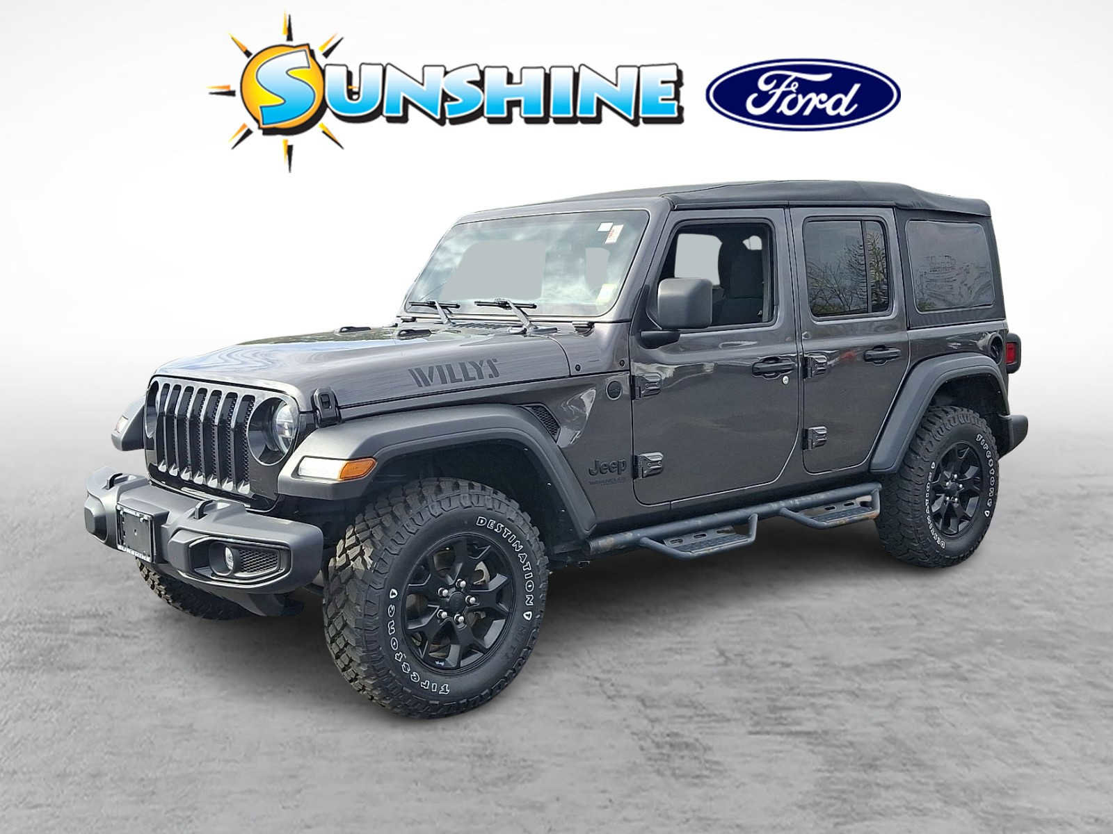 Used 2021 Jeep Wrangler Unlimited Sport AWD/4WD image 3
