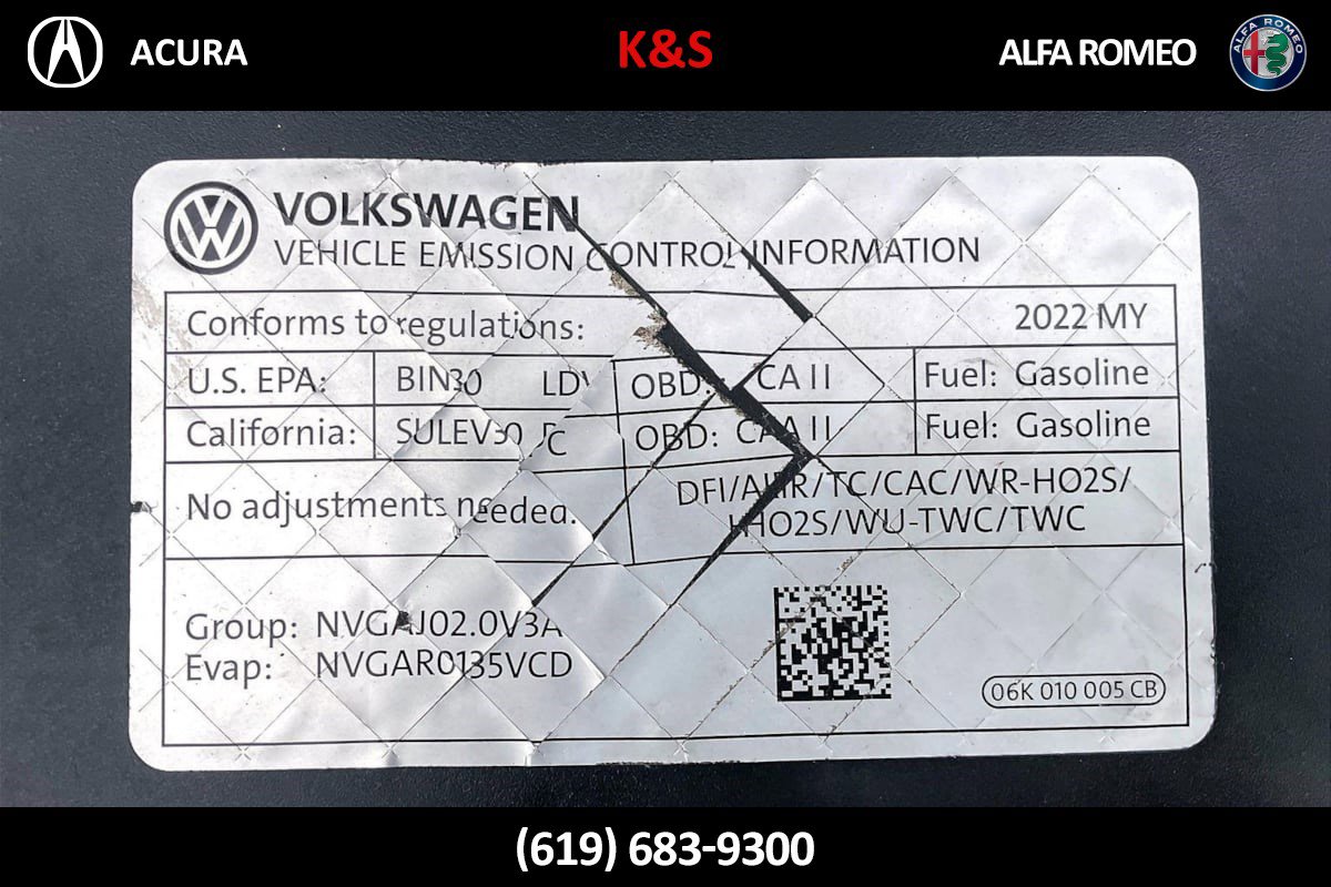 Used 2022 Volkswagen Passat 2.0T SE image 34