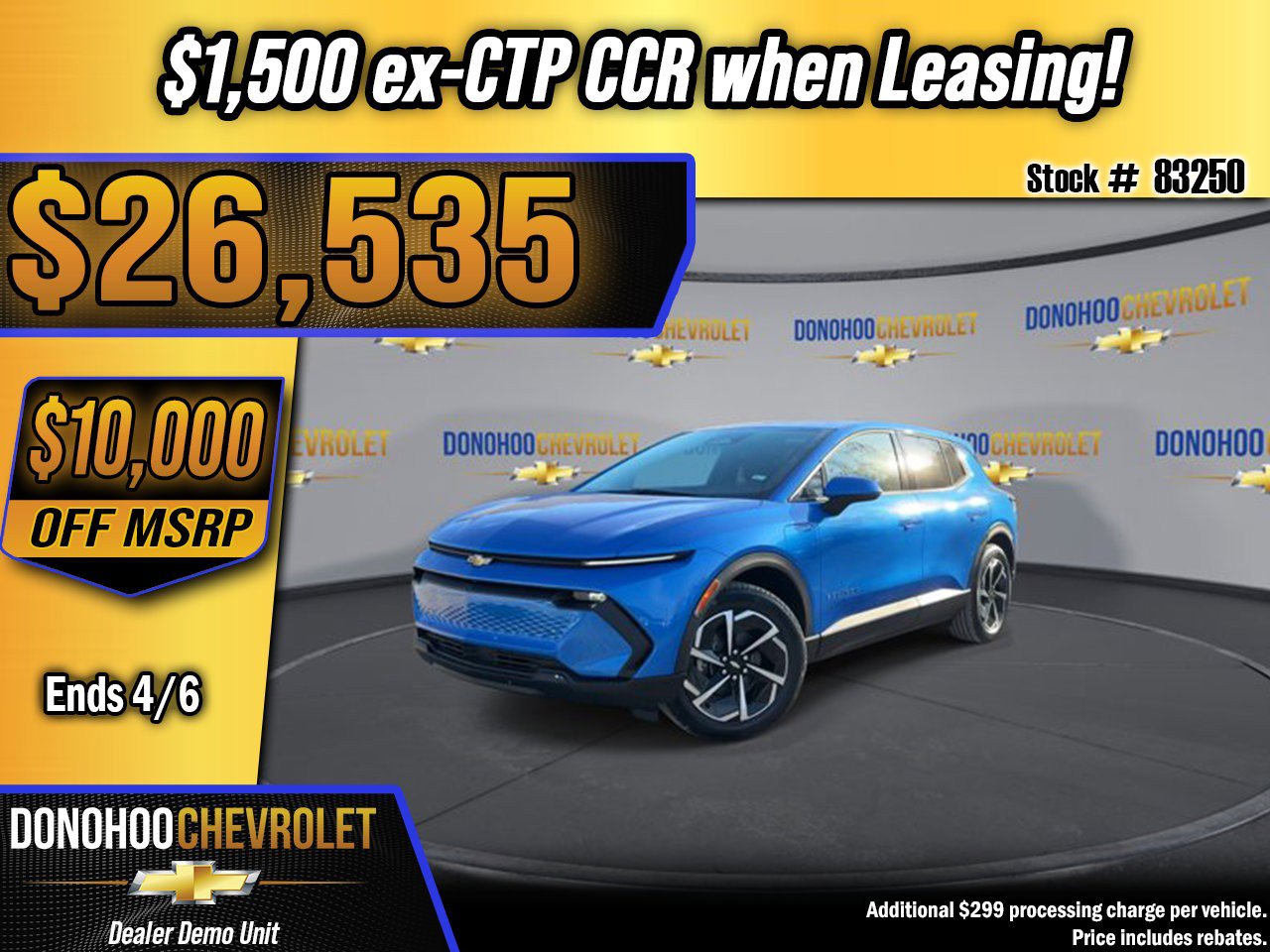 New 2026 Chevrolet Equinox EV LT image 1