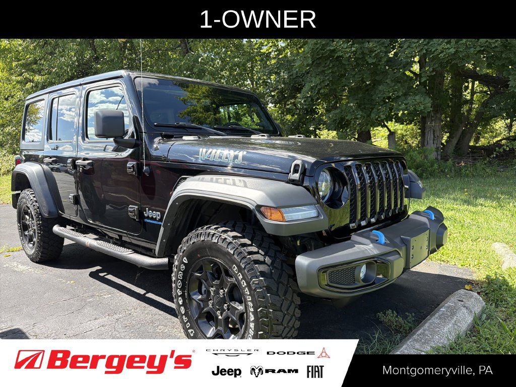 Certified 2023 Jeep Wrangler Unlimited w/ Cold Weather Group
