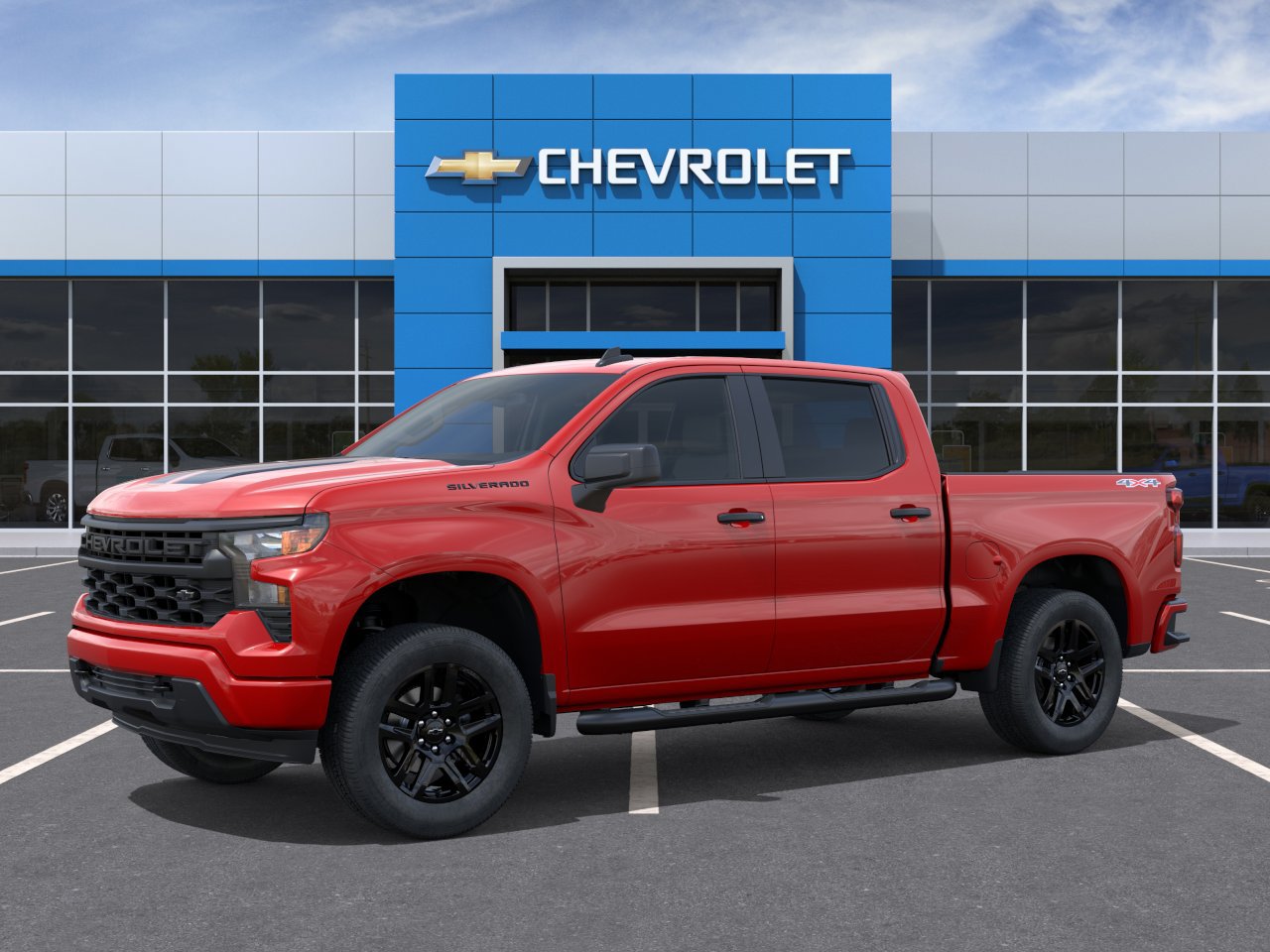 New 2026 Chevrolet Silverado 1500 Custom w/ Rally Edition AWD/4WD image 2